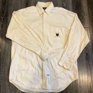 Size L: Ralph Lauren Vintage Golf Crest ButtonDown